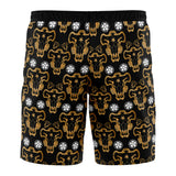 Black Bulls Black Clover Board Shorts Swim Trunks