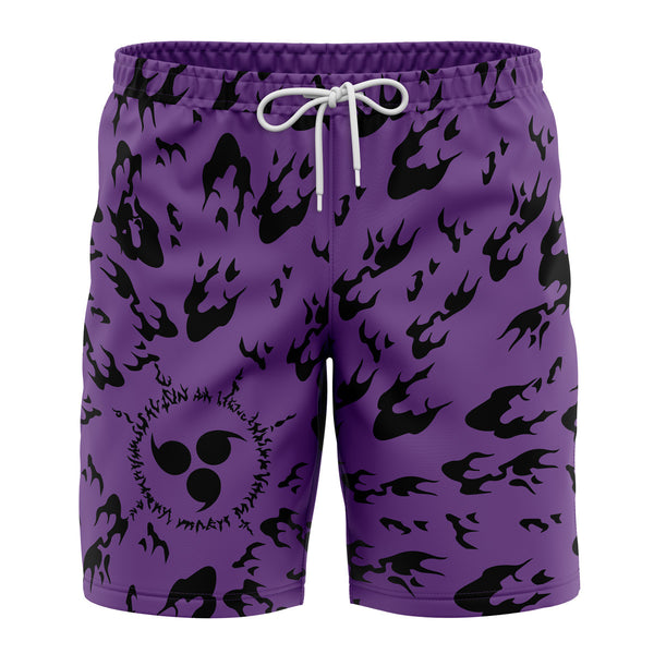 Curse Mark v2 Naruto Board Shorts Swim Trunks