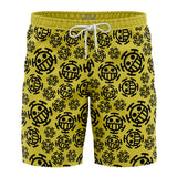 Trafalgar Law Jolly Roger OP Pirates Board Shorts Swim Trunks