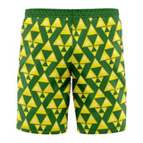 Tri Force The Legend of Zelda Board Shorts Swim Trunks