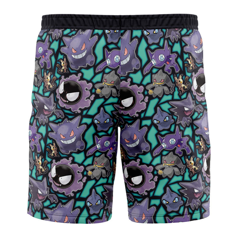 Ghost Type Pokemon Pokemon Board Shorts Swim Trunks