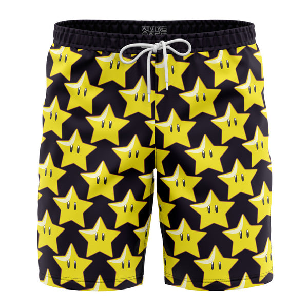 Super Star Super Mario Board Shorts Swim Trunks