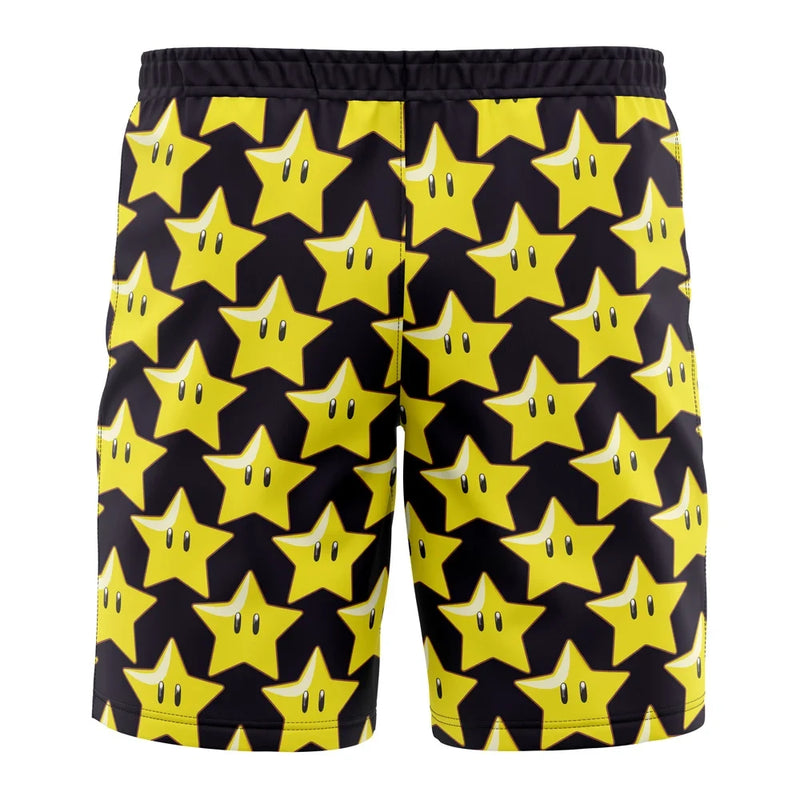 Super Star Super Mario Board Shorts Swim Trunks