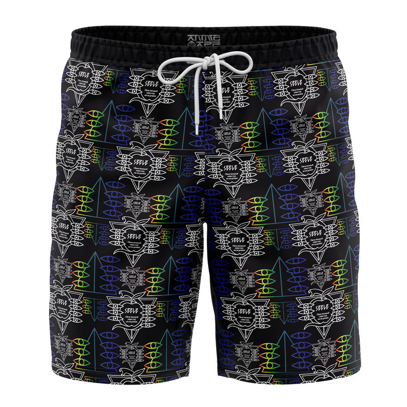 Seele Neon Genesis Evangelion Board Shorts Swim Trunks