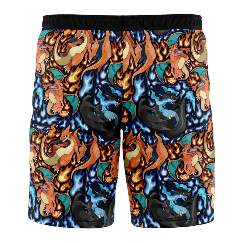 Charizard Mega Evolution Pokemon Board Shorts Swim Trunks