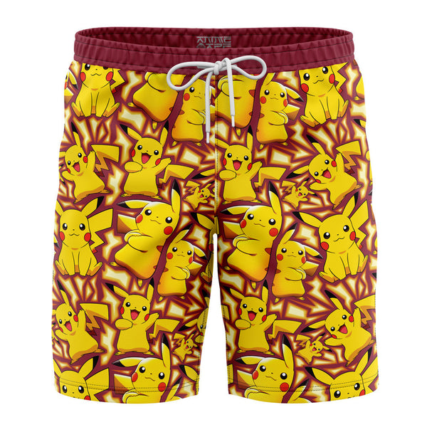 Pikachu Pokemon Board Shorts Swim Trunks