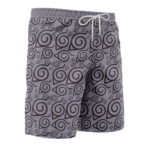 Konoha Naruto Shippuden Board Shorts Swim Trunks