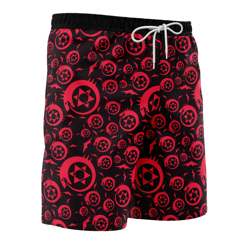 Homonculus Ouroboros Fullmetal Alchemist Board Shorts Swim Trunks