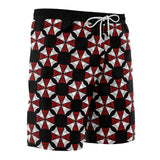 Umbrella Corporation Resident Evil Board Shorts Swim Trunks