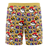 Poke Balls Pokemon Board Shorts Swim Trunks