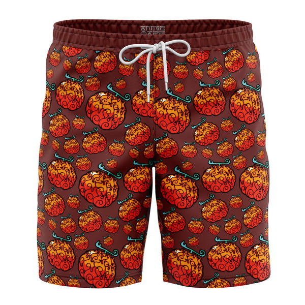 Mera Mera no Mi OP Pirates Board Shorts Swim Trunks