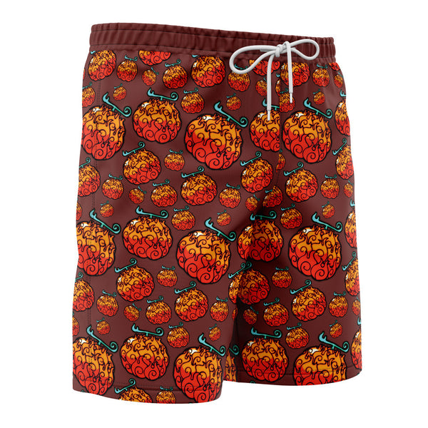 Mera Mera no Mi OP Pirates Board Shorts Swim Trunks