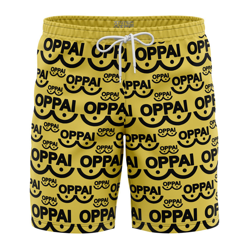 Saitama Oppai One Punch Man Board Shorts Swim Trunks