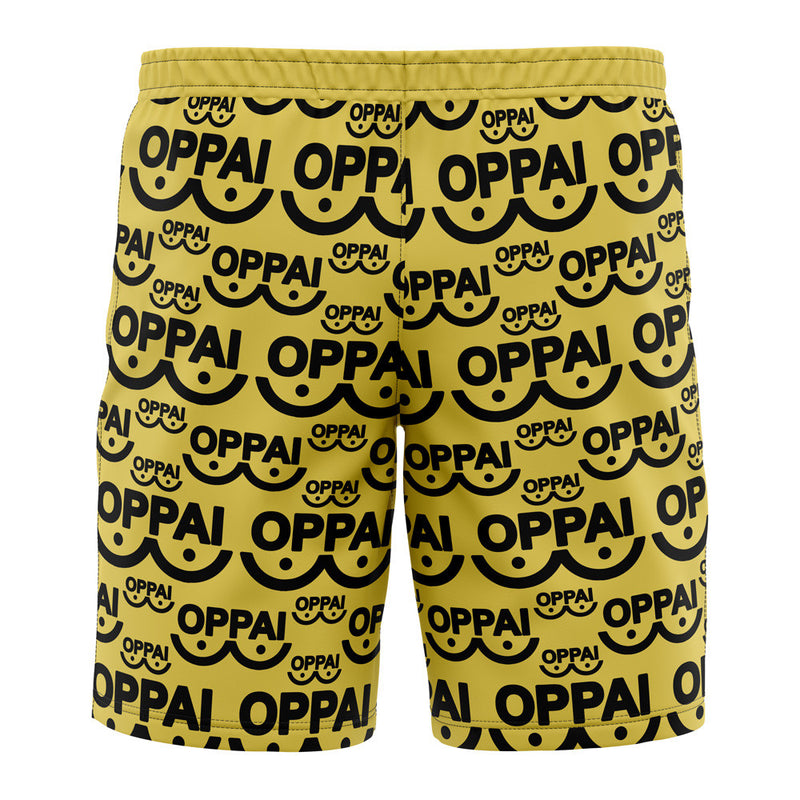 Saitama Oppai One Punch Man Board Shorts Swim Trunks