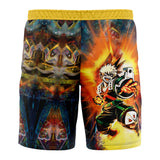 Blazing Bakugo My Hero Academia Board Shorts Swim Trunks