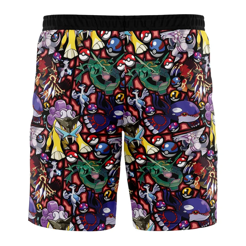 Legendary Pokemon Pokemon Board Shorts Swim Trunks