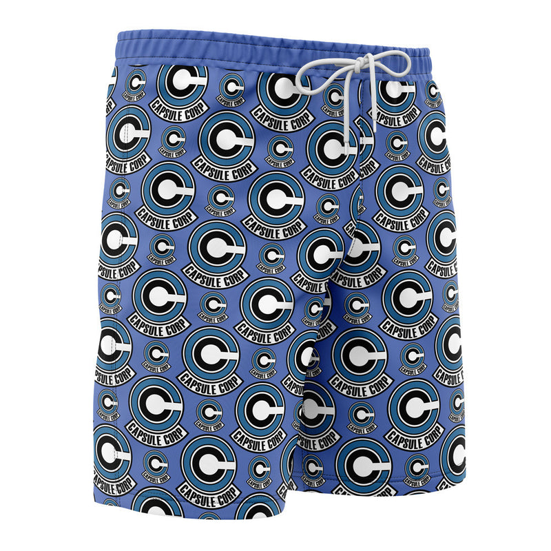 Capsule Corp DBZ Board Shorts Swim Trunks