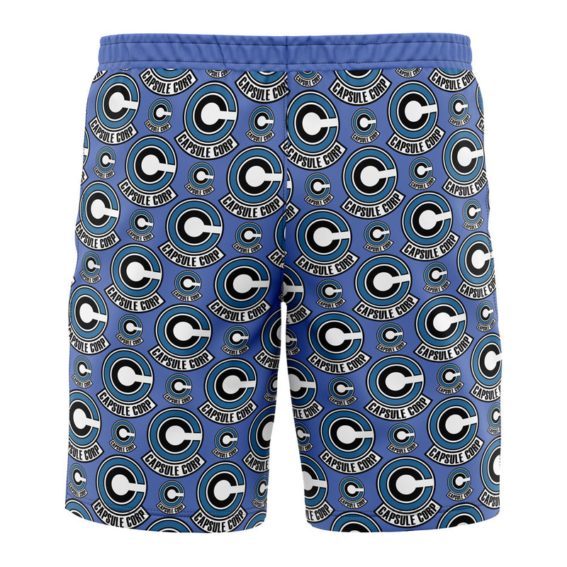 Capsule Corp DBZ Board Shorts Swim Trunks