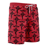 Flamel’s Cross Fullmetal Alchemist Board Shorts Swim Trunks