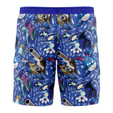 Bug Type Pokemon Pokemon Board Shorts Swim Trunks