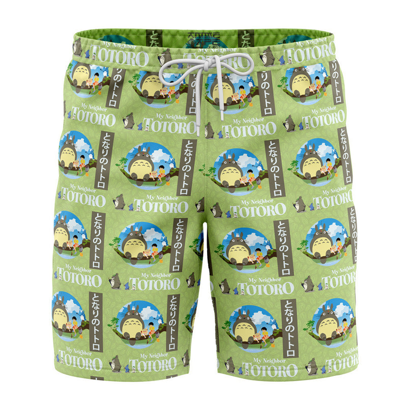 My Neighbor Totoro Studio Ghibli Board Shorts Swim Trunks