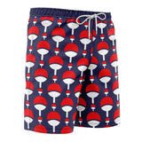 Uchiha Clan Crest Naruto Shippuden Board Shorts Swim Trunks