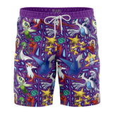 Psychic Type Pokemon Pokemon Board Shorts Swim Trunks