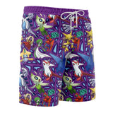 Psychic Type Pokemon Pokemon Board Shorts Swim Trunks