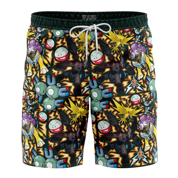 Electric Type Pokemon Pokemon Board Shorts Swim Trunks