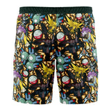 Electric Type Pokemon Pokemon Board Shorts Swim Trunks