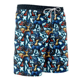 Lucario x Mega Lucario Pokemon Board Shorts Swim Trunks