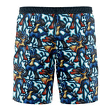 Lucario x Mega Lucario Pokemon Board Shorts Swim Trunks