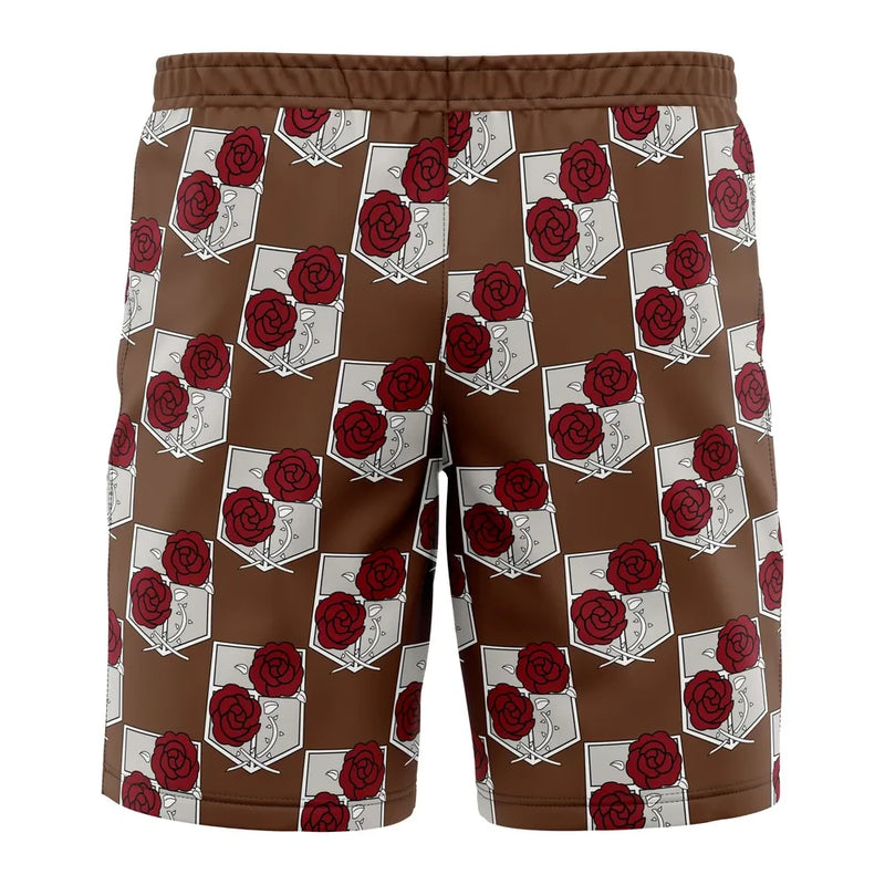 Garrison Attack on Titan Board Shorts Swim Trunks