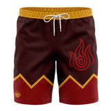 Firebender Avatar Board Shorts Swim Trunks