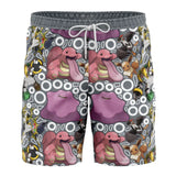 Normal Type Pokemon Pokemon Board Shorts Swim Trunks