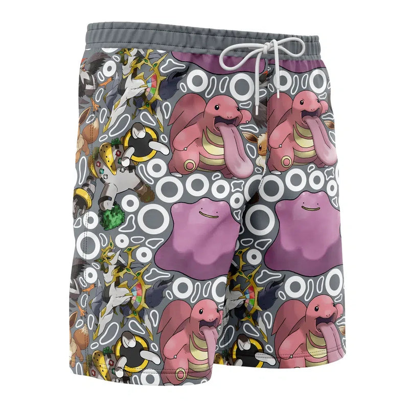 Normal Type Pokemon Pokemon Board Shorts Swim Trunks