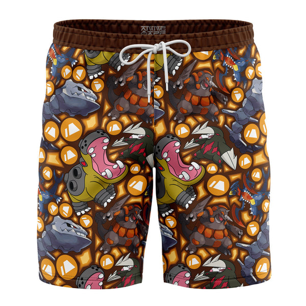 Ground Type Pokemon Pokemon Board Shorts Swim Trunks