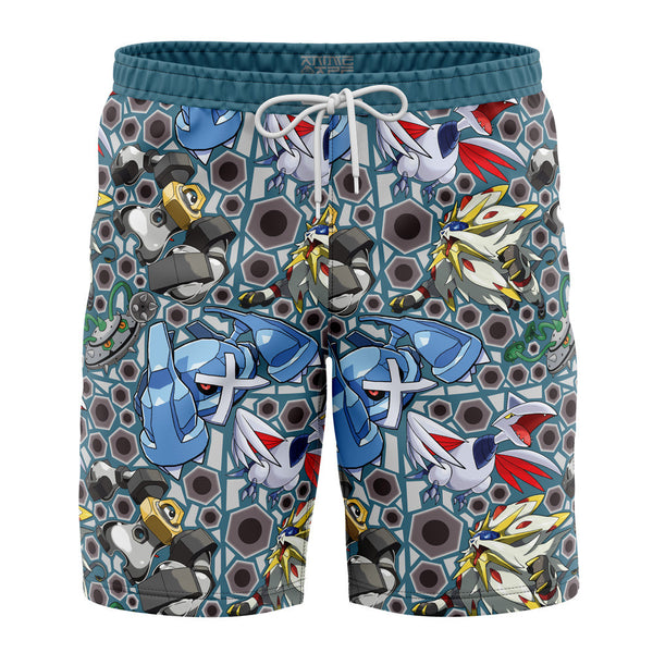 Steel Type Pokemon Pokemon Board Shorts Swim Trunks