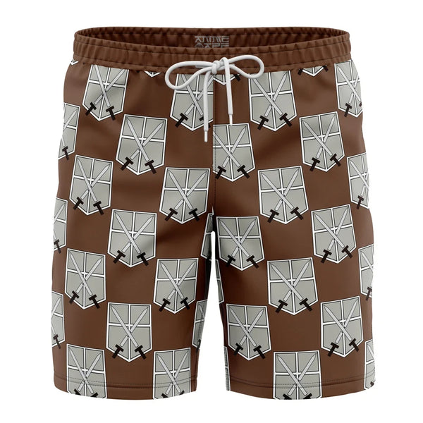 Training Corps Attack on Titan Board Shorts Swim Trunks