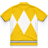 Yellow Ranger Mighty Morphin Power Rangers Polo Shirt