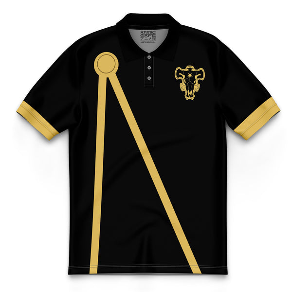 Black Bulls Black Clover Polo Shirt