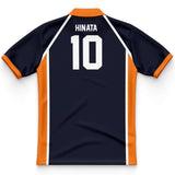 Team Karasuno Hinata #10 Haikyuu Polo Shirt