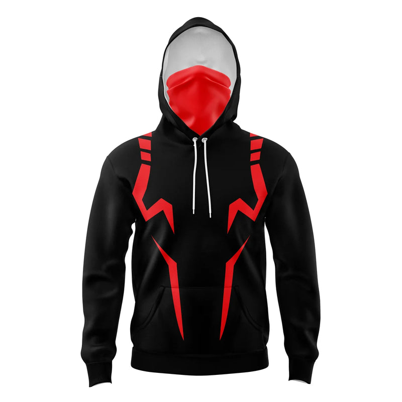 Sukuna Jujutsu Kaisen Masked Hoodie