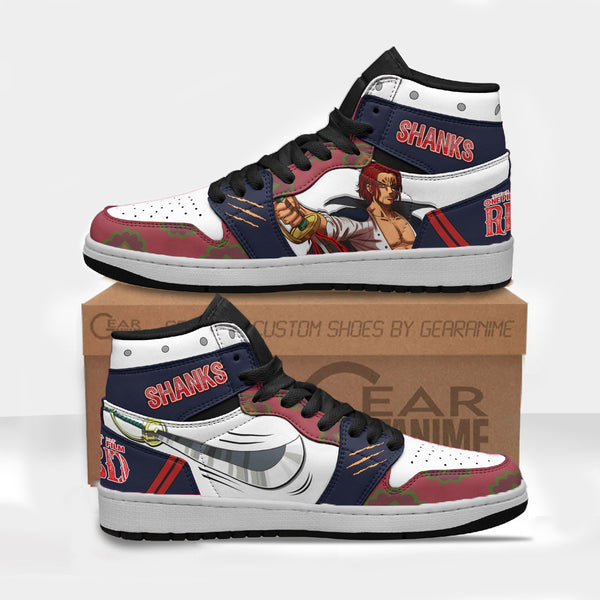 Shanks Sneakers Custom One Piece Anime Shoes Model Ver