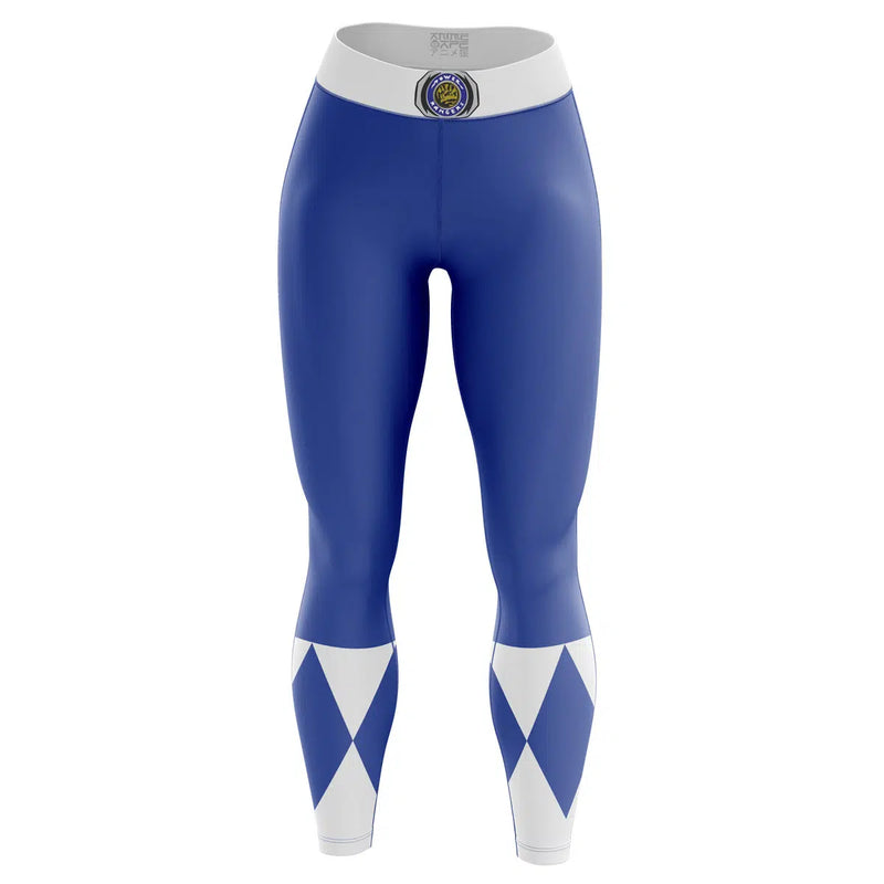 Blue Ranger Mighty Morphin Power Rangers Custom Unisex Leggings Spats Training Tights