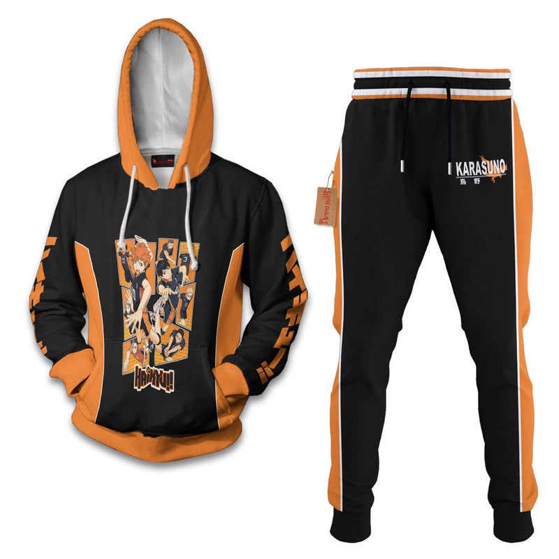 Main Character Haikyuu Hoodie And Jogger Set Anime Clothes