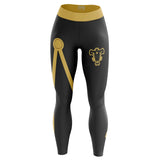 Black Bulls Black Clover Custom Unisex Leggings Spats Training Tights