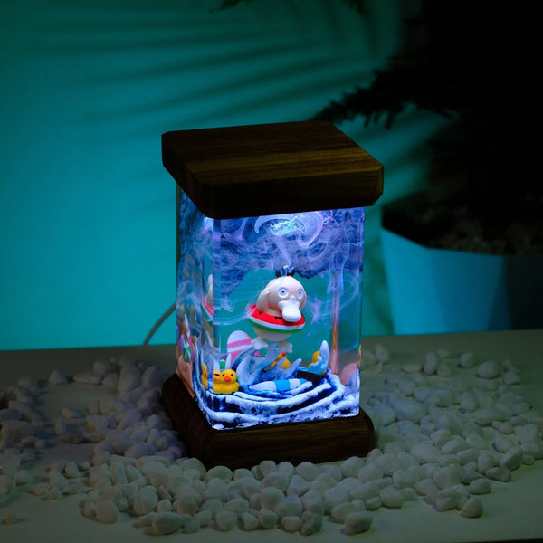 Pokemon Psyduck Epoxy Resin Lamp, Night Light