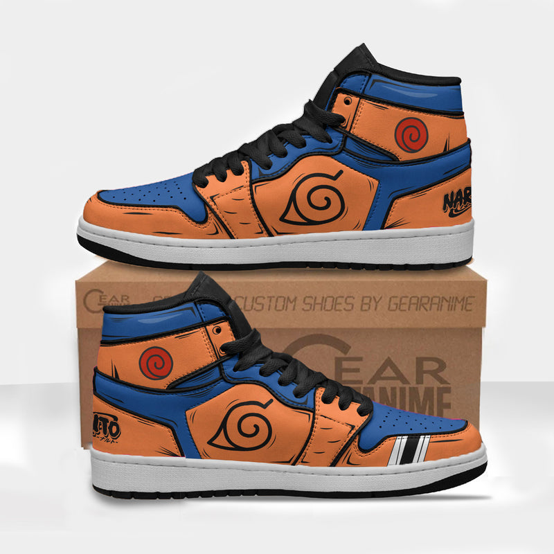 Naruto Kid Unifrom Cosplay Boot Sneakers Naruto Custom Shoes