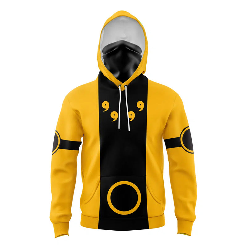 Six Paths Sage Mode Naruto Masked Hoodie